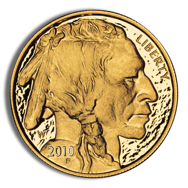 2010-W 1 oz Proof Gold Buffalo (w/Box & COA) - Image 2