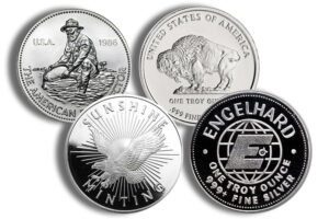 1 oz Silver Round - Design Varies - Secondary Market