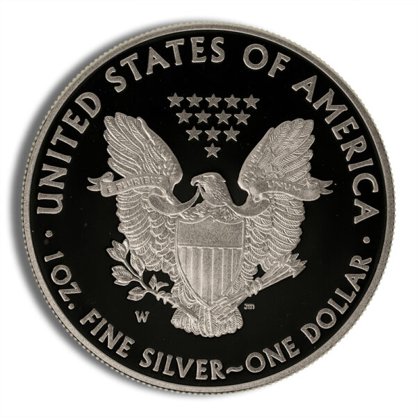 2014-W Proof Silver Eagle with Box & COA - Image 3