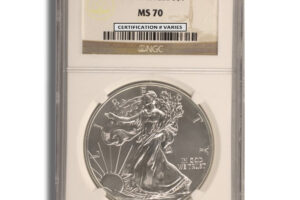 2012 Silver Eagle NGC MS70