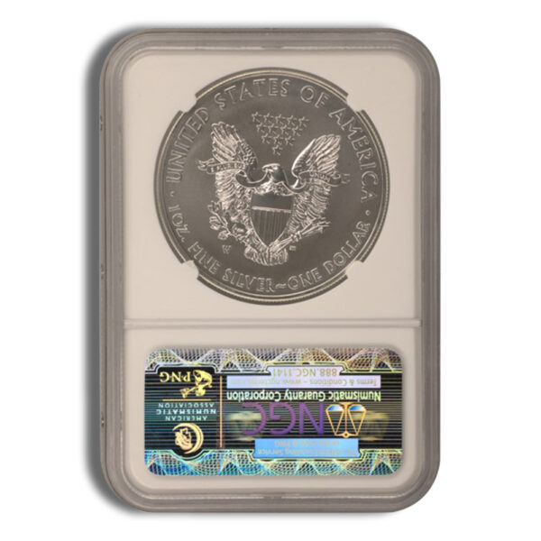 2012 Silver Eagle NGC MS70 - Image 2