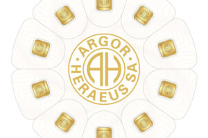 10 x 1 gram Argor Heraeus "Goldseed" Gold Multi-Bar