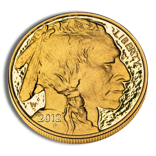 2012-W 1 oz Proof Gold Buffalo (w/Box & COA) - Image 2