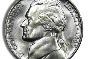 35% Silver War-Time Nickel (1942-1945)
