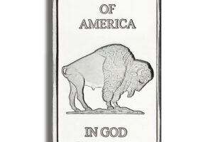 1 oz Silver Bar - Buffalo Design