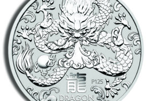 2024 Kilo Australia Silver Lunar Dragon BU - Series III