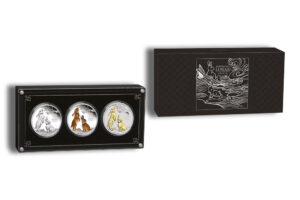2023 Silver Australia Year of the Rabbit Proof 3-Coin Set