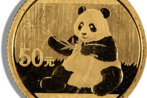 3 gram China Gold Panda - BU - Sealed (Year Varies)