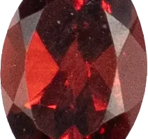 Red Oval Garnet
