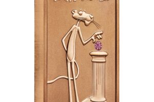Pink Panther Limited Edition Pink Diamond Ingot - 10oz Pink Gold