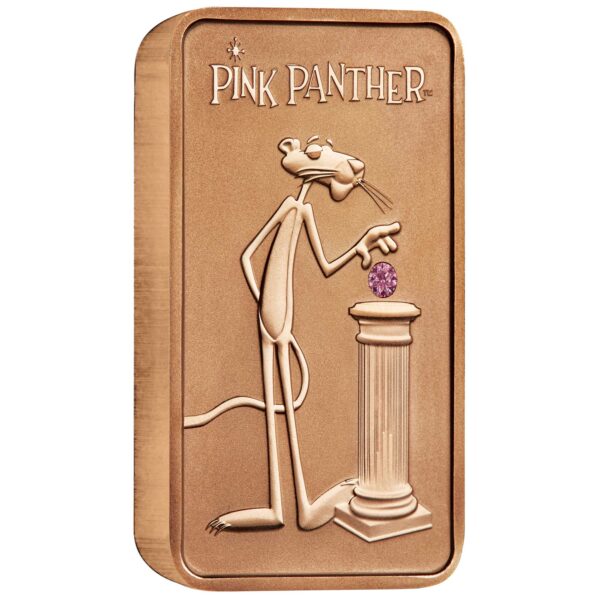 Pink Panther Limited Edition Pink Diamond Ingot - 10oz Pink Gold