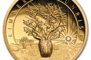 Kimberly Sunrise 2016 2oz 9999 Gold Proof High Relief Coin