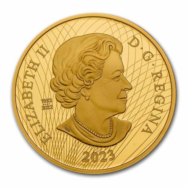 2023 2oz $250 Pure Gold Coin - St. Edward's Crown - Image 3