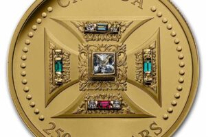 2023 2oz $250 Pure Gold Coin - St. Edward's Crown