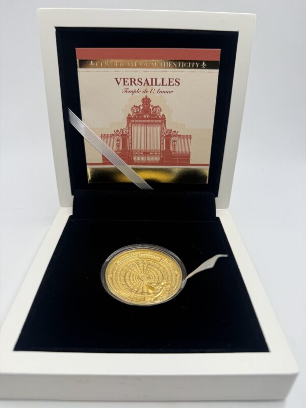 2022 "Versailles" Solomon Islands 100g Gold Reverse Proof Coin - Image 5