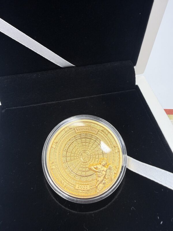 2022 "Versailles" Solomon Islands 100g Gold Reverse Proof Coin - Image 6
