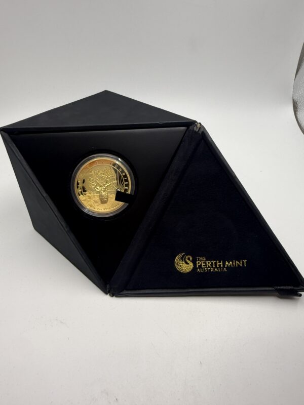 2015 Kimberly Sunset 2oz Pink Gold Proof High Relief Coin - Image 3