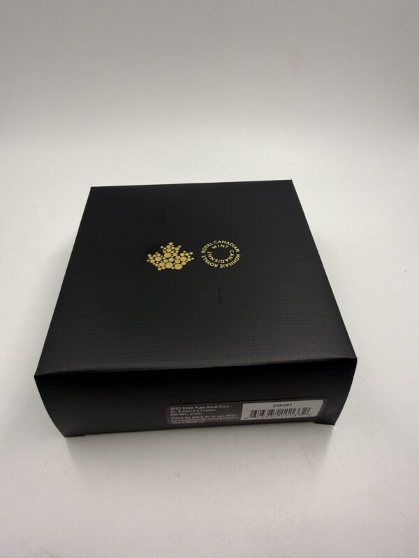 2023 2oz $250 Pure Gold Coin - St. Edward's Crown - Image 2