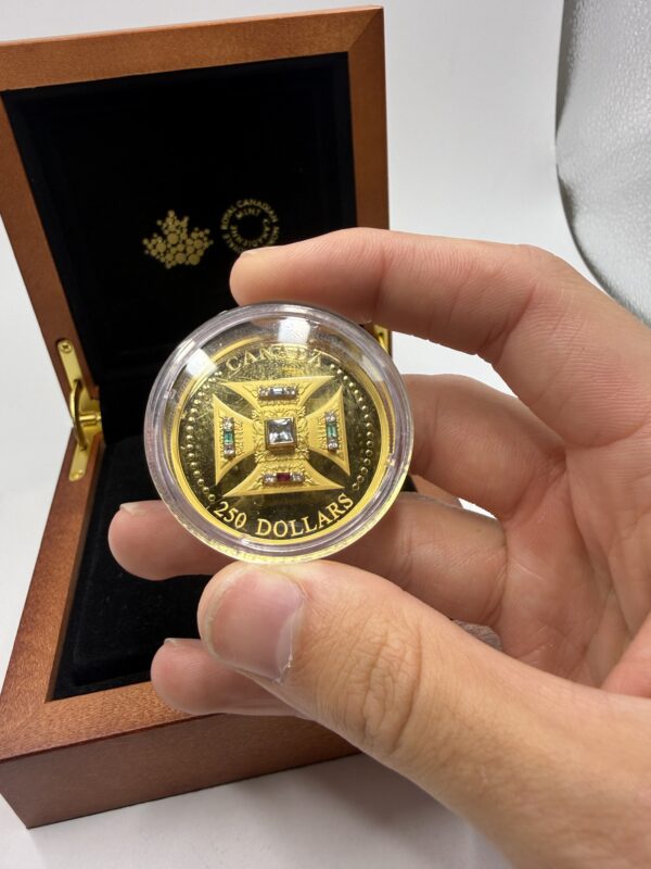 2023 2oz $250 Pure Gold Coin - St. Edward's Crown