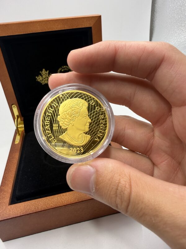 2023 2oz $250 Pure Gold Coin - St. Edward's Crown - Image 3