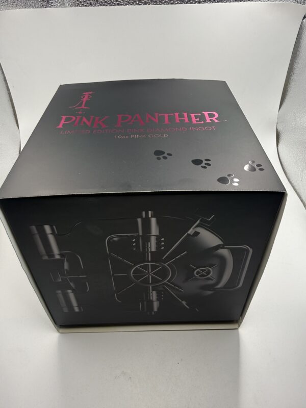 Pink Panther Limited Edition Pink Diamond Ingot - 10oz Pink Gold - Image 4