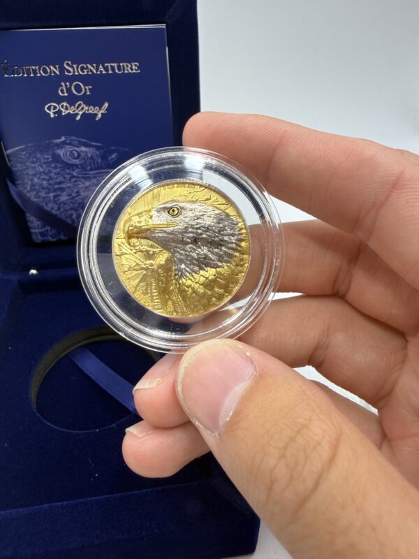 2021 Edition Signature d'Or 100 Francs Cote d'Ivoire 1oz Gold Coin - Image 5