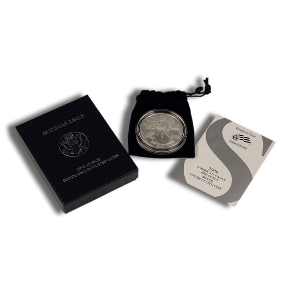 2006-W Burnished Silver Eagle - Cap Only w/o OGP