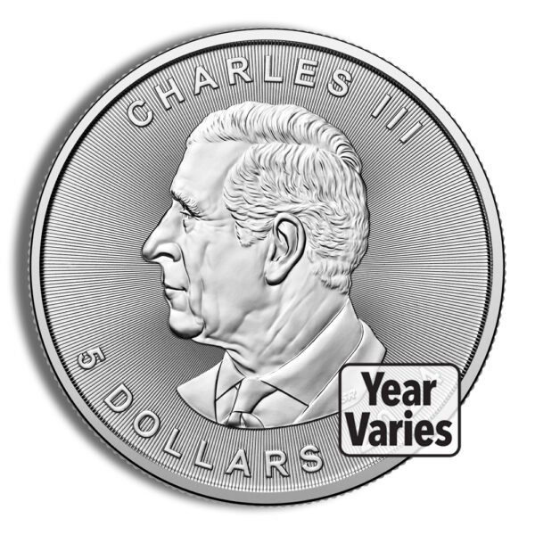 1 oz Canadian Silver Maple Leaf - Sealed Box (Year Varies) - Image 3