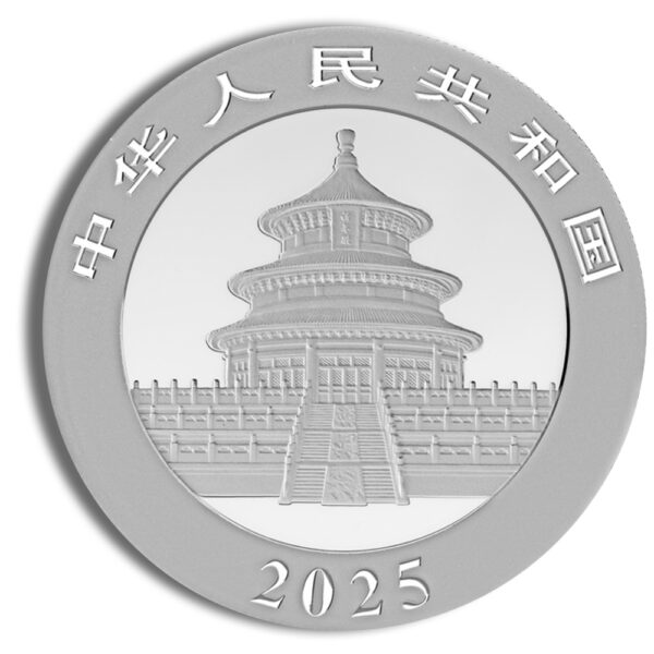 2025 Chinese Silver Panda - 30 g - Image 2