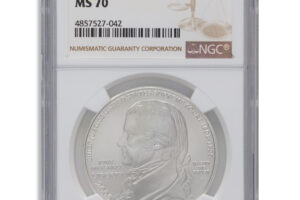 2005-P $1 John Marshall Silver Commem - NGC MS70