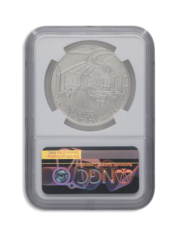 2005-P $1 John Marshall Silver Commem - NGC MS70 - Image 2