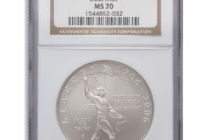 2006-P $1 Franklin Scientist Silver Commem - NGC MS70