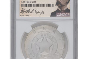 2015-P $1 U.S. Marshals Silver Commem - NGC MS70