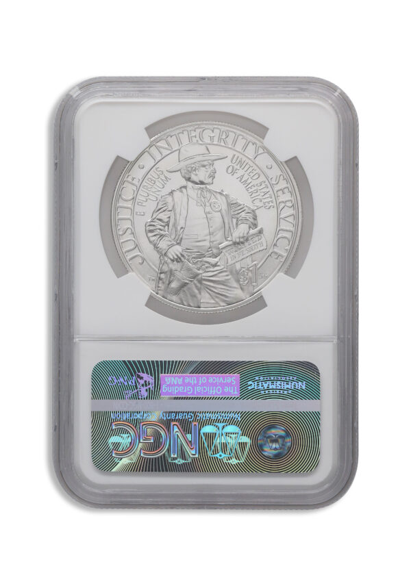 2015-P $1 U.S. Marshals Silver Commem - NGC MS70 - Image 2