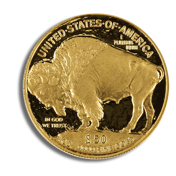 1 oz Proof Gold Buffalo (Year Varies) - (w/Box & COA) - Image 2