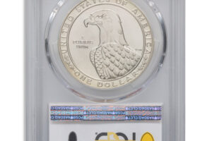 1983-P $1 LA Olympic Silver Commem - PCGS MS70
