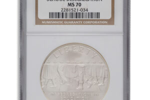 2007-P $1 Little Rock, Deseg Silver Commem - NGC MS70