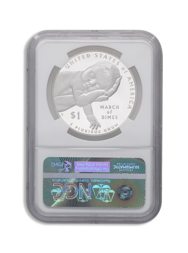 2015-W $1 March of Dimes Silver Commem - NGC PF70 - Image 2