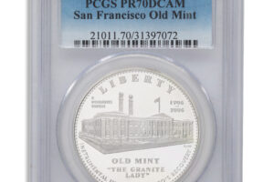 2006-S $1 Old S.F. Mint Silver Commem - PCGS PF70