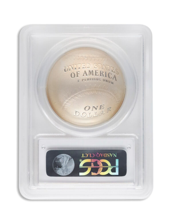 2014-P $1 Baseball Hall Fame Silver Commem - PCGS PF70 - Image 2