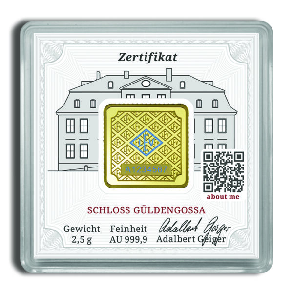 2.5 gram Gold Bar - Geiger (In Assay) - Image 2