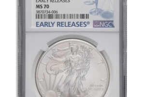2014-W Burnished Silver Eagle NGC MS70 ER