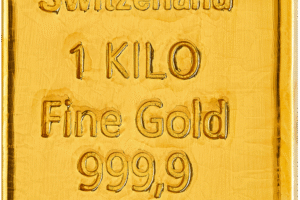 1 kilo Gold Bar - Argor-Heraeus (Cast)