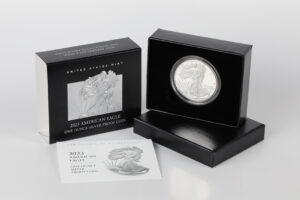 2023-W Proof Silver Eagle with Box & COA