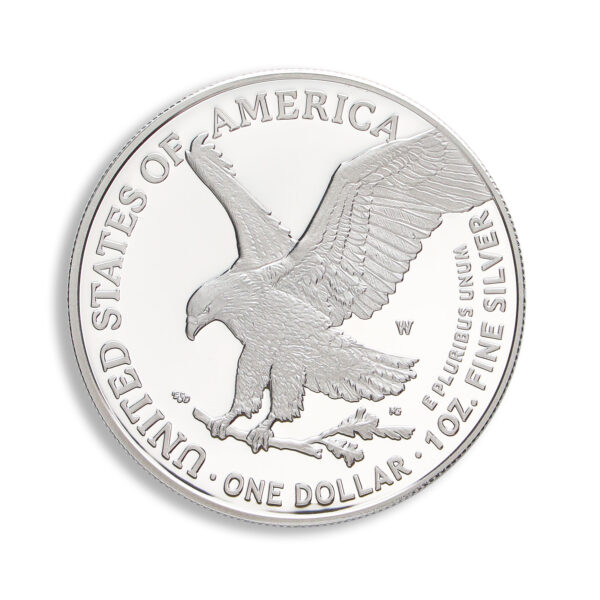 2023-W Proof Silver Eagle with Box & COA - Image 3