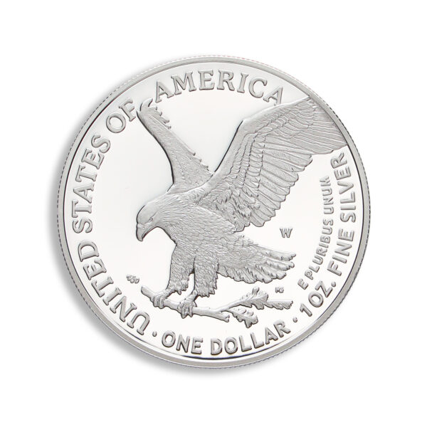 2024-W Proof Silver Eagle with Box & COA - Image 3