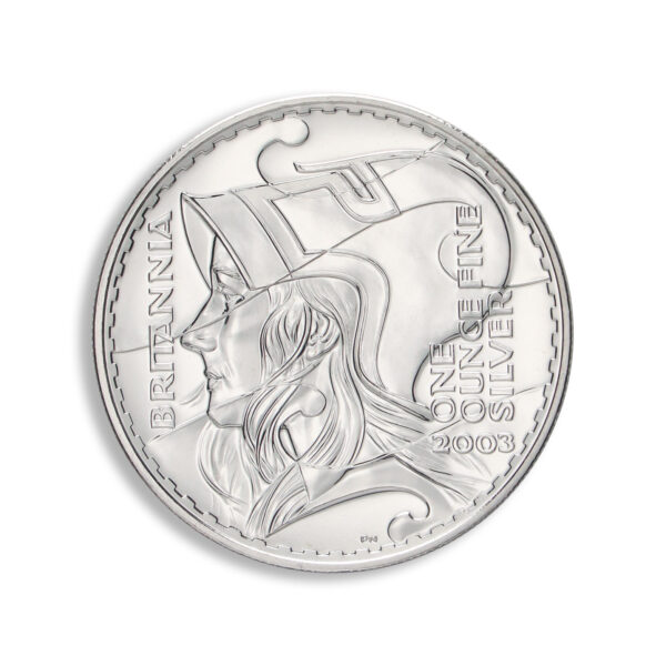 2003 1 oz Great Britain Silver Britannia BU - Image 2