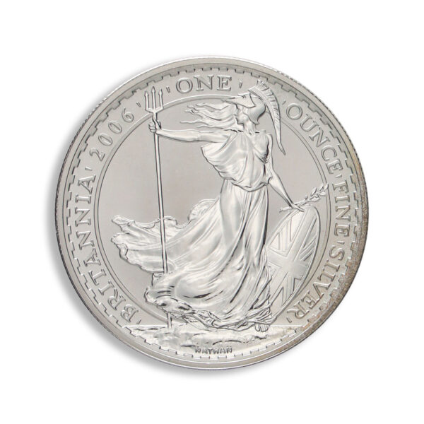 2006 1 oz Great Britain Silver Britannia BU - Image 2