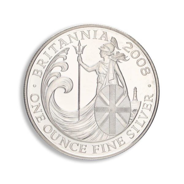 2008 1 oz Great Britain Silver Britannia BU - Image 2