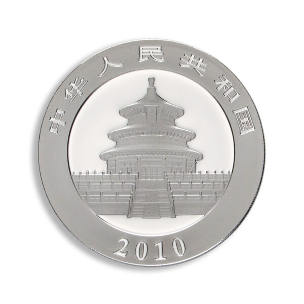 2010 Chinese Silver Panda - 1 oz - Image 2